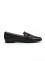 Mocassim Camille Couro Preto