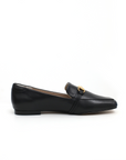 Mocassim Camille Couro Preto